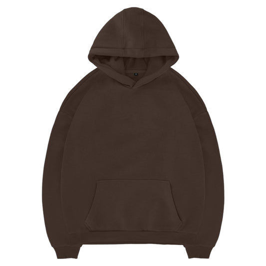 BOXY HOODIE (BROWN)